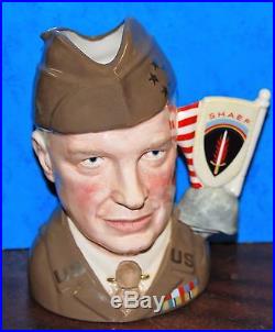 Large Royal Doulton Character Jug General Eisenhower D6610 Excellent