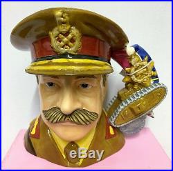 Large Royal Doulton Character Jug General Haig D7231 Limited Very Rare