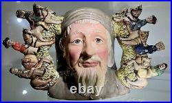 Large Royal Doulton Character Jug Geoffrey Chaucer D7029