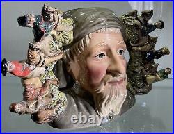 Large Royal Doulton Character Jug Geoffrey Chaucer D7029