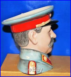 Large Royal Doulton Character Jug Joseph Stalin D7284 With Certificate
