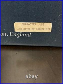 Large Royal Doulton Character Jug Lord Mayor Of London Toby Mug D6864