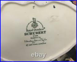 Large Royal Doulton Character Jug Schubert D7056 Excellent Condition