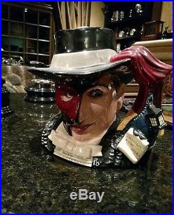 Large Royal Doulton Character Jug The Phantom of the Opera- Toby Mug D7017