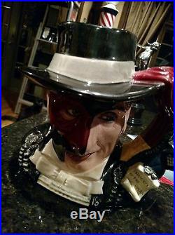 Large Royal Doulton Character Jug The Phantom of the Opera- Toby Mug D7017