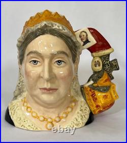 Large Royal Doulton Toby Jug D7152 Queen Victoria Limited Edition 327/1000