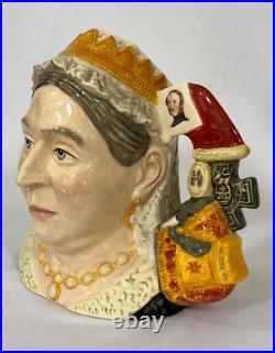 Large Royal Doulton Toby Jug D7152 Queen Victoria Limited Edition 327/1000