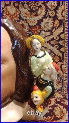 Large Royal Doulton William Shakespeare Toby Jug D6933 1992 218/2500 Limited Edi