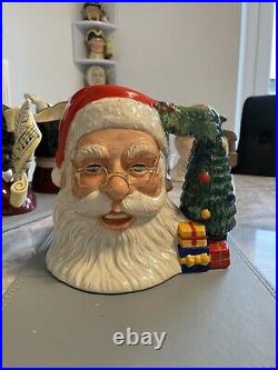 Large Size Santa With Glasses Doulton Character Jug