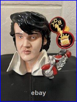 Lg. Royal doulton Elvis TCB Viva Las Vegas character jug. Limited Edition EP10