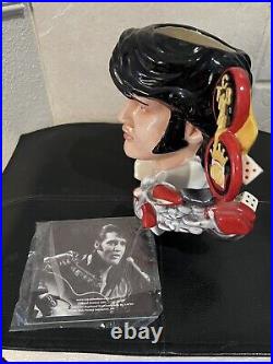 Lg. Royal doulton Elvis TCB Viva Las Vegas character jug. Limited Edition EP10