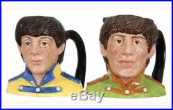 Limited Edition! Beautiful Royal Doulton Beatles Mugs (toby Jugs) Sgt Pepper