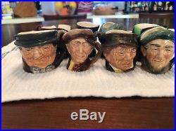 Lot 61 Royal Doulton Toby Character Mugs Pitchers Jugs good condition
