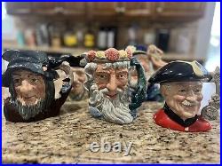 Lot Of 5? Vintage Royal Doulton Toby Mug Jug Characters