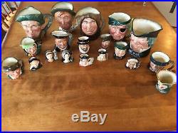 Lot of 19 Royal Doulton Jugs/Mugs/Creamers Excellent Condition