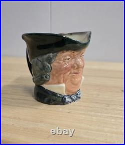 Lot of 4 Vintage Royal Doulton Miniature Character Jugs Rare A Mark