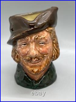 Lot of 7 Royal Doulton Character Toby Jugs Various Sizes and Characters Designs