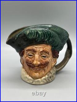 Lot of 7 Royal Doulton Character Toby Jugs Various Sizes and Characters Designs