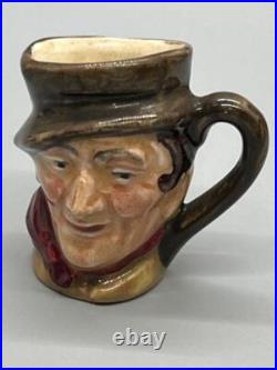 Lot of 7 Royal Doulton Character Toby Jugs Various Sizes and Characters Designs