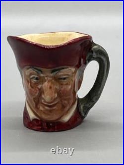 Lot of 7 Royal Doulton Character Toby Jugs Various Sizes and Characters Designs