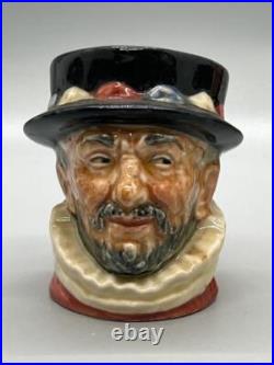 Lot of 7 Royal Doulton Character Toby Jugs Various Sizes and Characters Designs