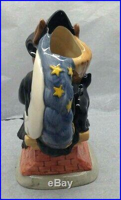Lovely Very Rare Royal Doulton Witching Time Bunnykins Toby Jug D7166 SU1222