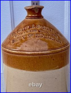 Machell Smith & Co, Wine & Spirit Jug, Suffolk, Mfg. By Doulton & Co, 1876