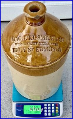 Machell Smith & Co, Wine & Spirit Jug, Suffolk, Mfg. By Doulton & Co, 1876
