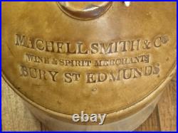 Machell Smith & Co, Wine & Spirit Jug, Suffolk, Mfg. By Doulton & Co, 1876