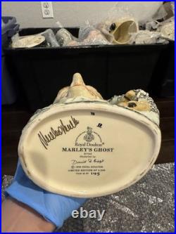 Marley's Ghost D7142 Royal Doulton Large Character Jug (145/2500) SIGNED