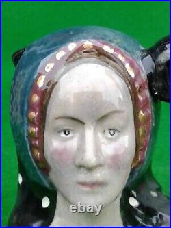 Miniature Royal Doulton Character Jug Anne Boleyn Not Produced For Sale
