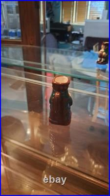 Miniature Royal Doulton Character Jug Set Of 6 Made In England With Stand