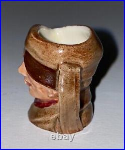 Miniature Royal Doulton Toby Jug ARRY 1 1/2 inches tall / Vintage (5J2)