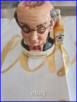 Mr Pickwick Beam Whiskey Jug Figurine/ TWO SIDED ROYAL DOULTON