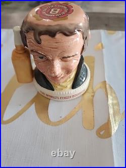 Mr Pickwick Beam Whiskey Jug Figurine/ TWO SIDED ROYAL DOULTON
