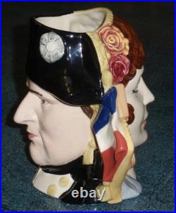 Napoleon and Josephine Royal Doulton Star Crossed Lovers Toby Jug D6750 RARE