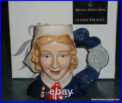 Nurse Royal Doulton Character Toby Jug D7216 With Box VERY RARE GIFT