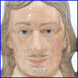 Oliver Cromwell Royal Doulton Toby Jug Limited Edition #755/2500 Dbl Handle. PO