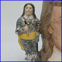 Oliver Cromwell Royal Doulton Toby Jug Limited Edition #755/2500 Dbl Handle. PO