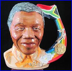 Pascoe & Company Connoisseur Large Character Jug Nelson Mandela