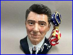 President Ronald Reagan Royal Doulton Toby Jug