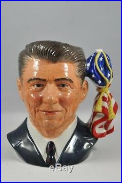 President Ronald Reagan Royal Doulton Toby Jug PROTOTYPE RARE One of a Kind