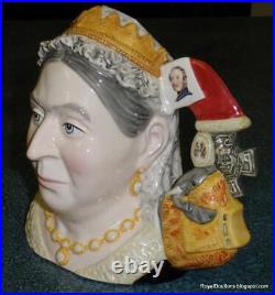 Queen Victoria Royal Doulton Toby Character Jug Of The Year 2001 D7152 RARE