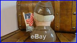 Rare And Hard To Find Royal Doulton Character Toby Jug General Eisenhower D6937