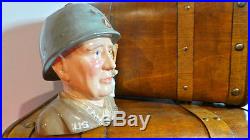 RARE AND HARD TO FIND ROYAL DOULTON CHARACTER TOBY JUG GENERAL PATTON D7026