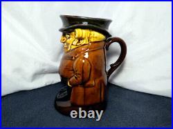 RARE EARLY Royal Doulton Kingsware Huntsman Toby Jug Mug c1902 1922 7.5 Tall