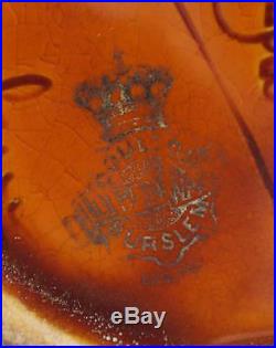 Rare Royal Doulton Burslem Noke A Toast 7 Brown Jug / Flask, Signed