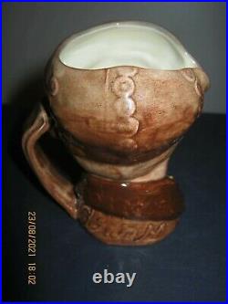RARE ROYAL DOULTON PEARLY BOY WITH BROWN BUTTONS (small) CHARACTER JUG