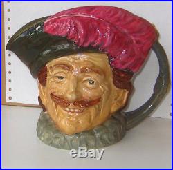 Rare Royal Doulton Prototype Color Cavalier Character Jug Excell. Condition