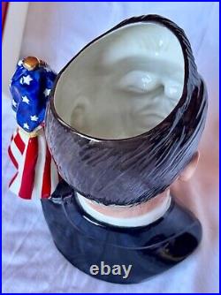 RARE Ronald Regan SIGNED Royal Doulton Presidential Toby Jug Limited Edition Mug